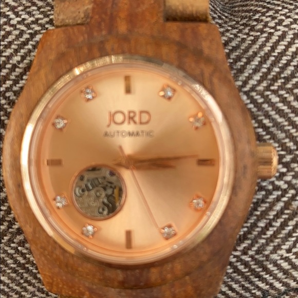 JORD 100% NATURAL WOOD AUTOMATIC SEAGULL WATCH ROSE GOLD Wooden Case ⭐️⭐️⭐️⭐️⭐️ - Picture 16 of 16